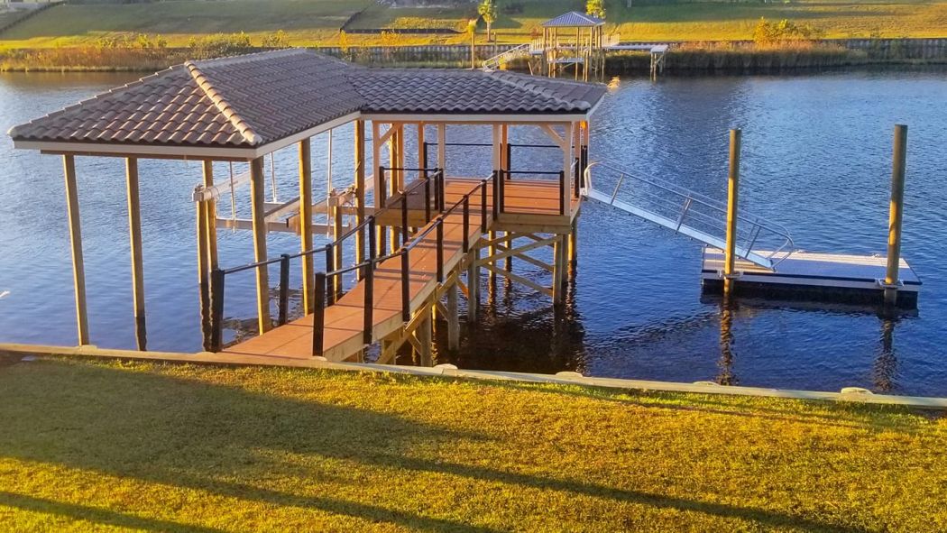 Custom Boat Dock Myrtle Beach