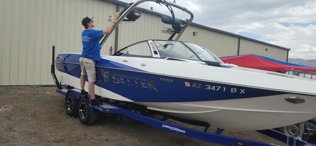 Malibu Wakesetter Boat Detailing