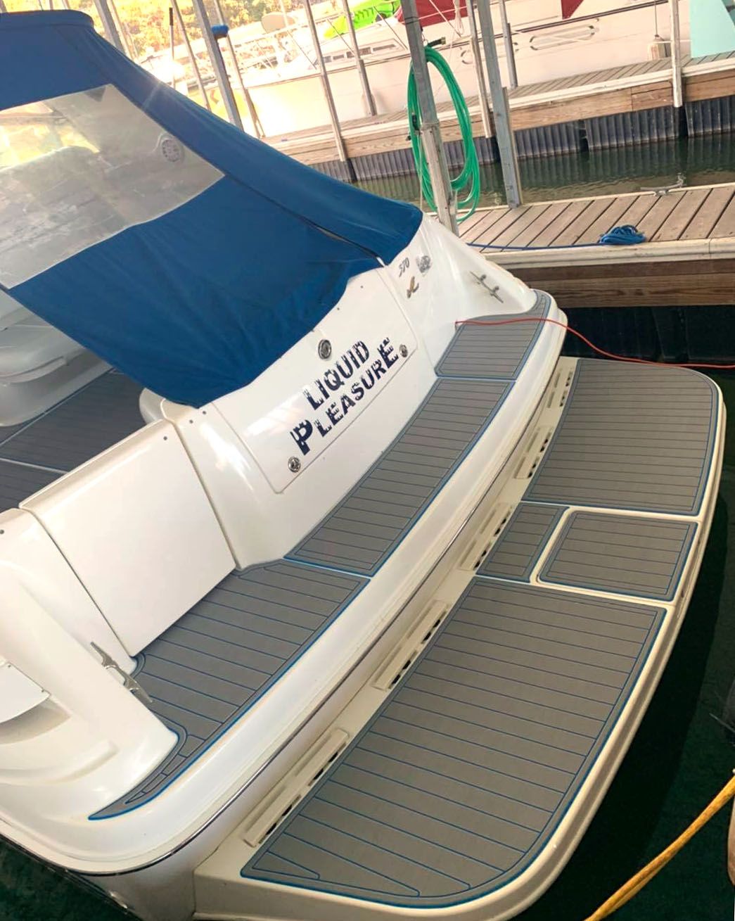 370 Sea Ray SeaDek Installation
