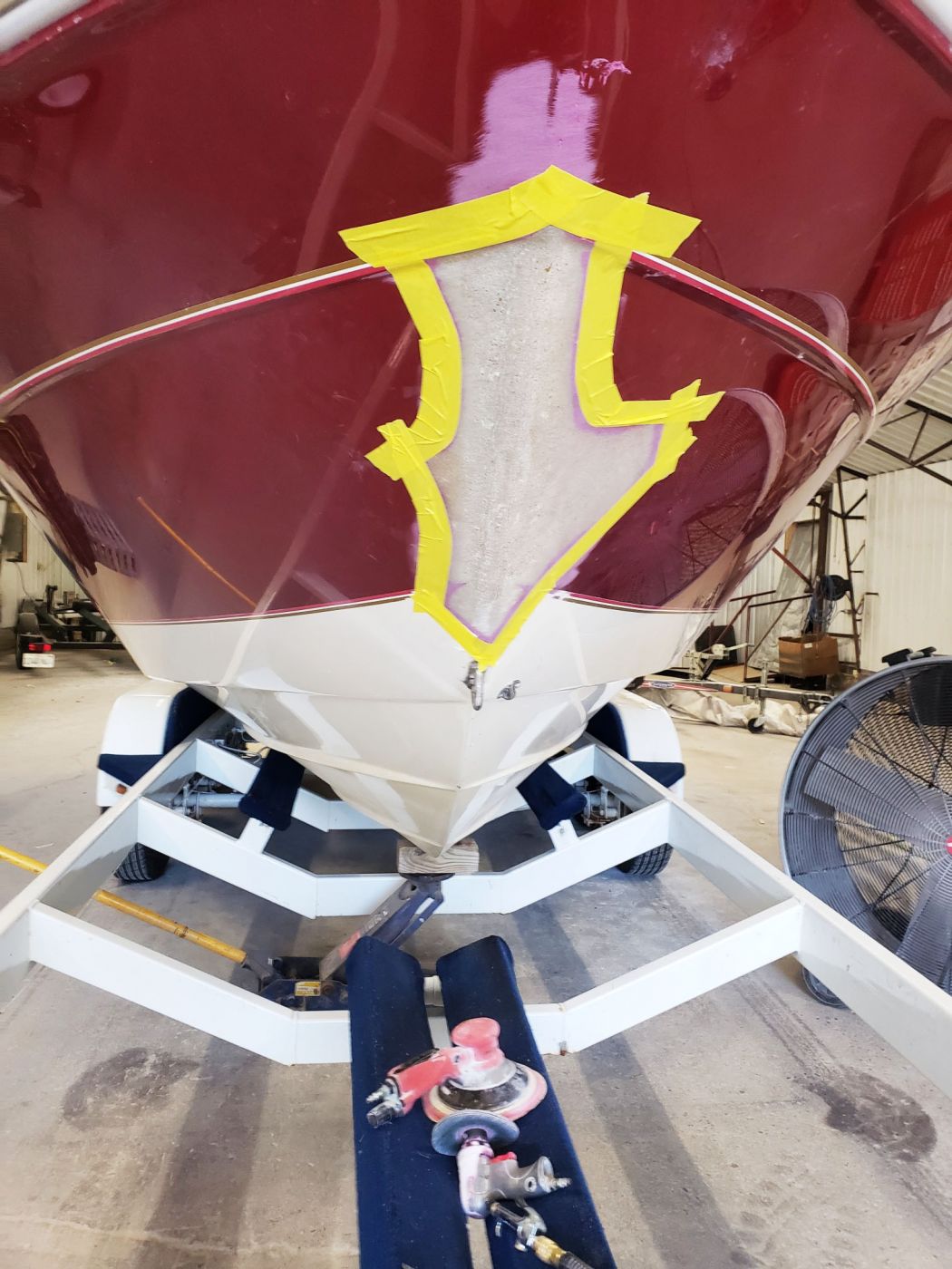 Sea Ray 240 Fiberglass Repair