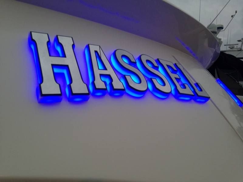 LED Boat Name Fort Myers