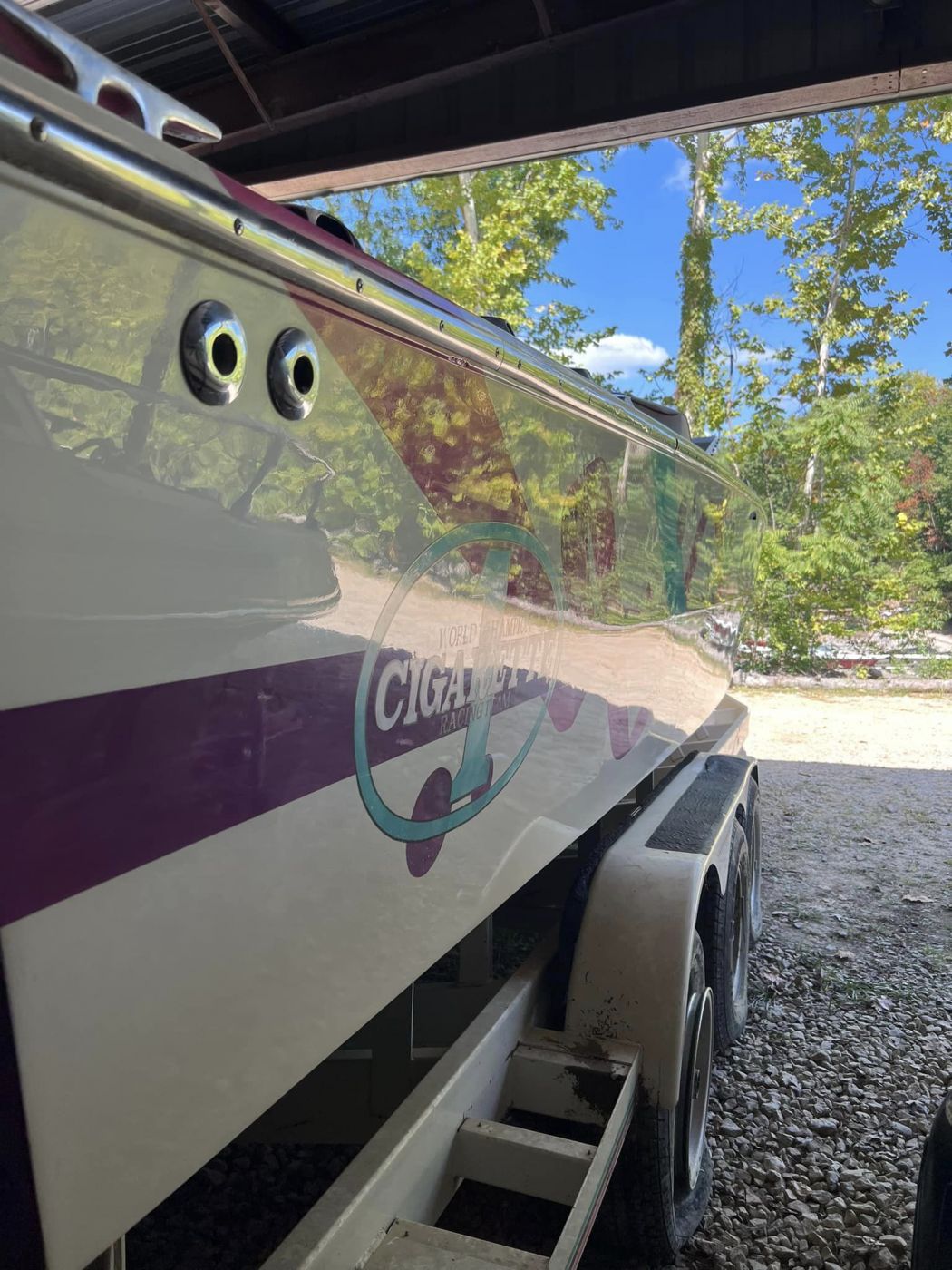 Cigarette Boat Detailing