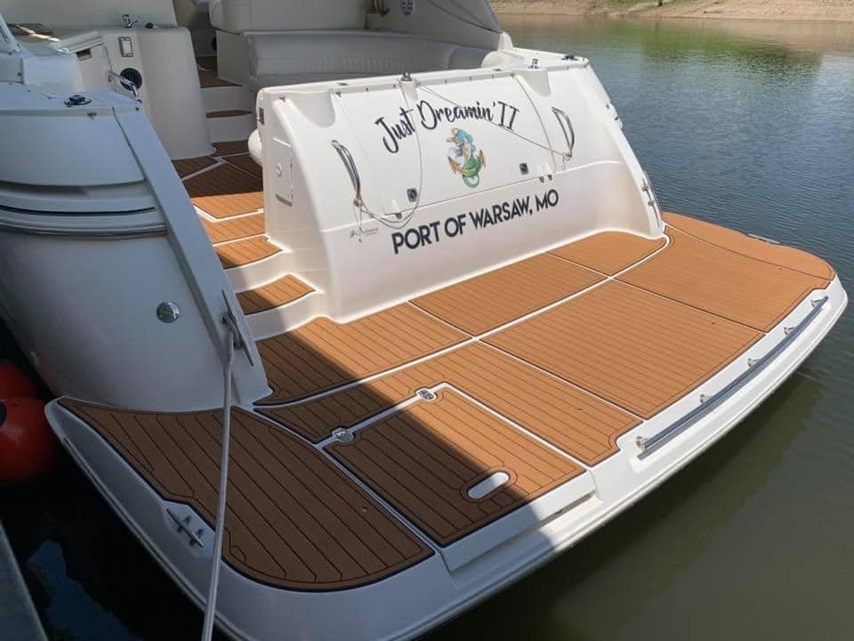 Swim Platform Foam Flooring Osage Beach