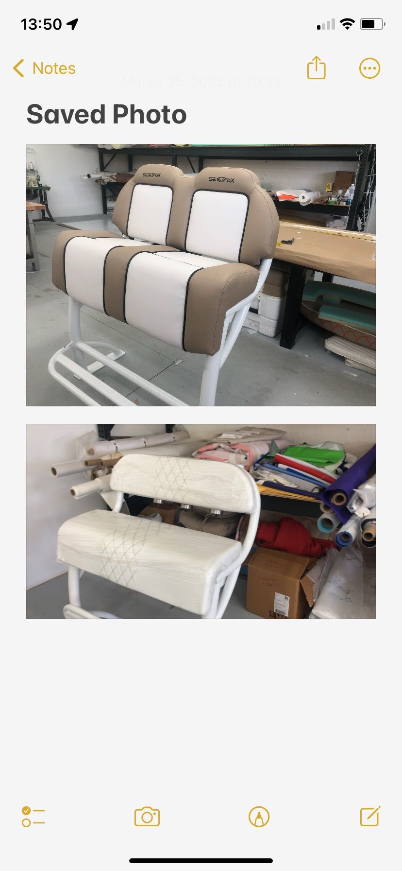 seat and bench refinish