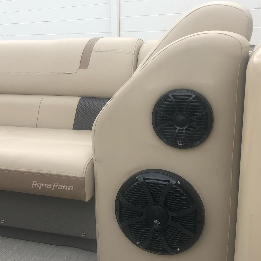 Pontoon Marine Audio Installation