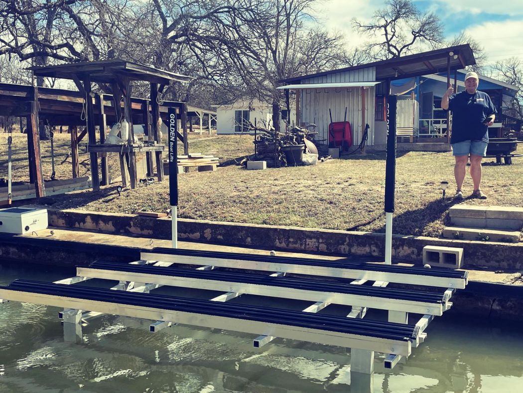 Boat Lift Repair Lake LBJ