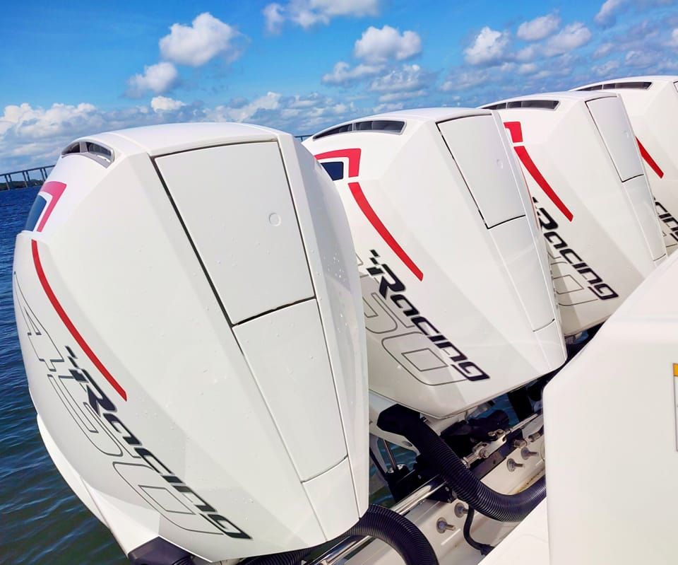 Custom Painted Outboard Motors