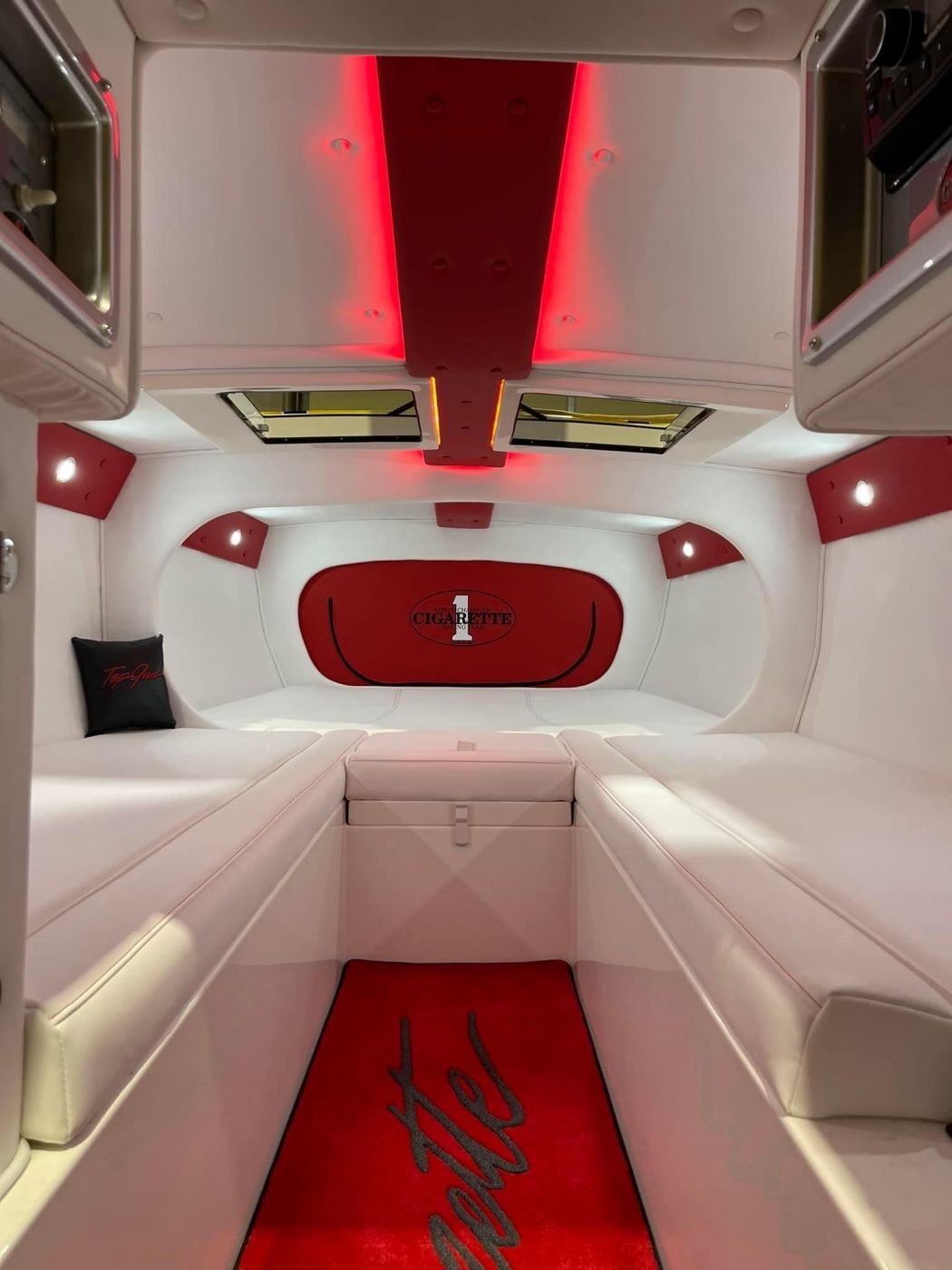 Cigarette Cabin Interior