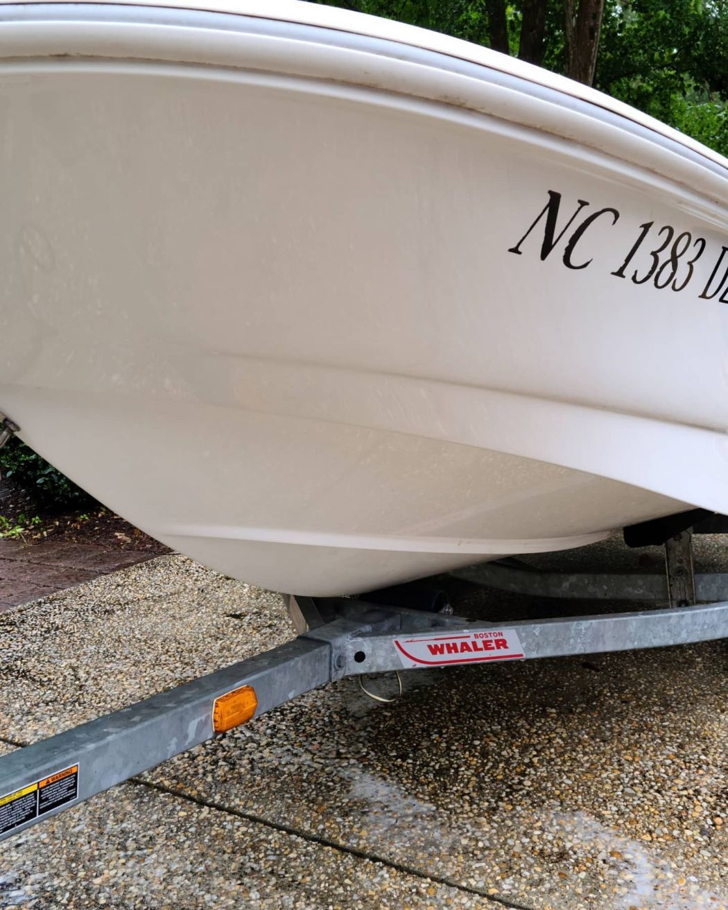 Boston Whaler Boat Detailing