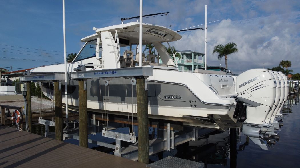 40,000lb Aluminum 8-Post, 4-Motor Cradle Lift in New Port Richey, Florida