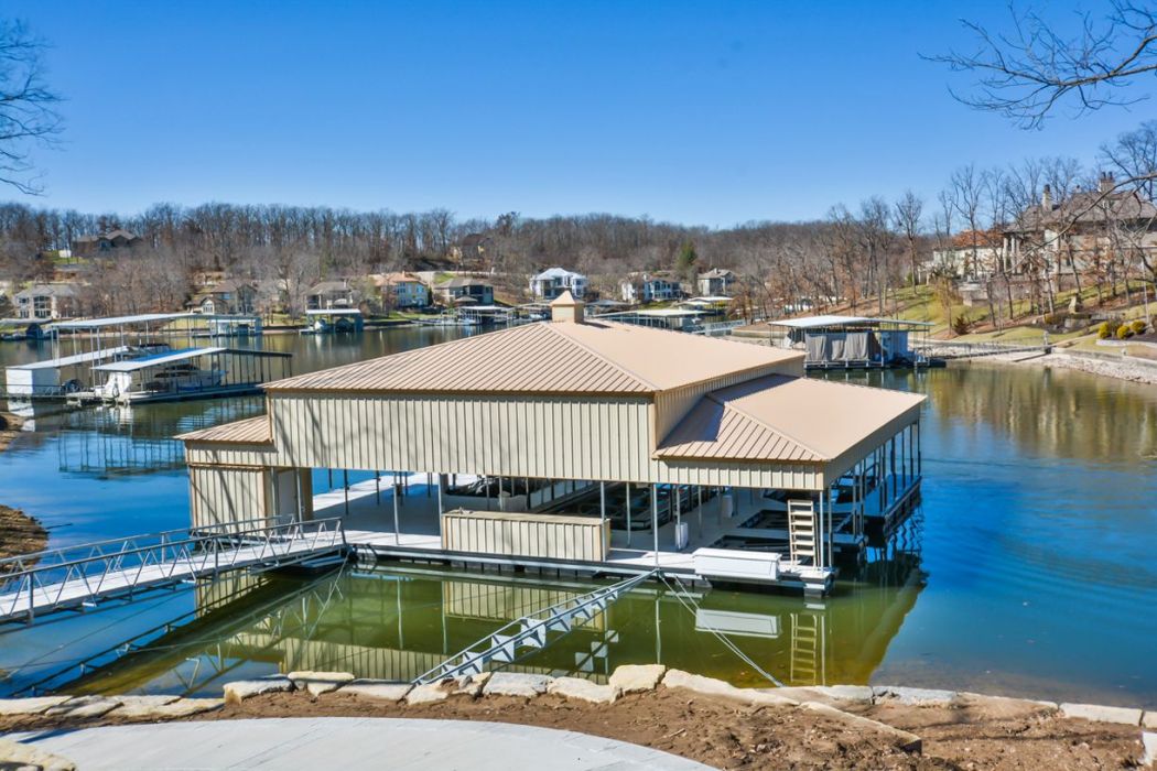 3 Slip Boat Dock With 4 PWC Slips