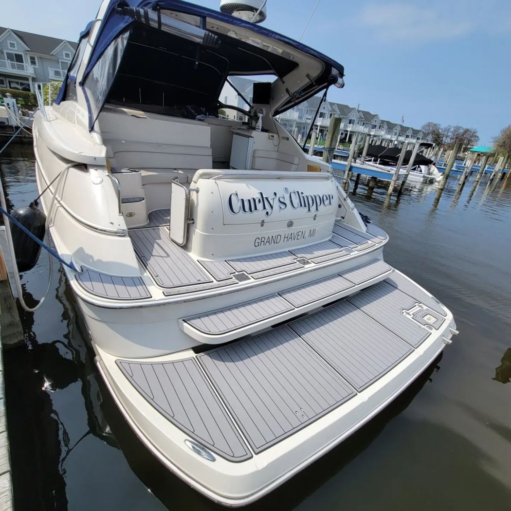 Regal 4160 SeaDek Installation