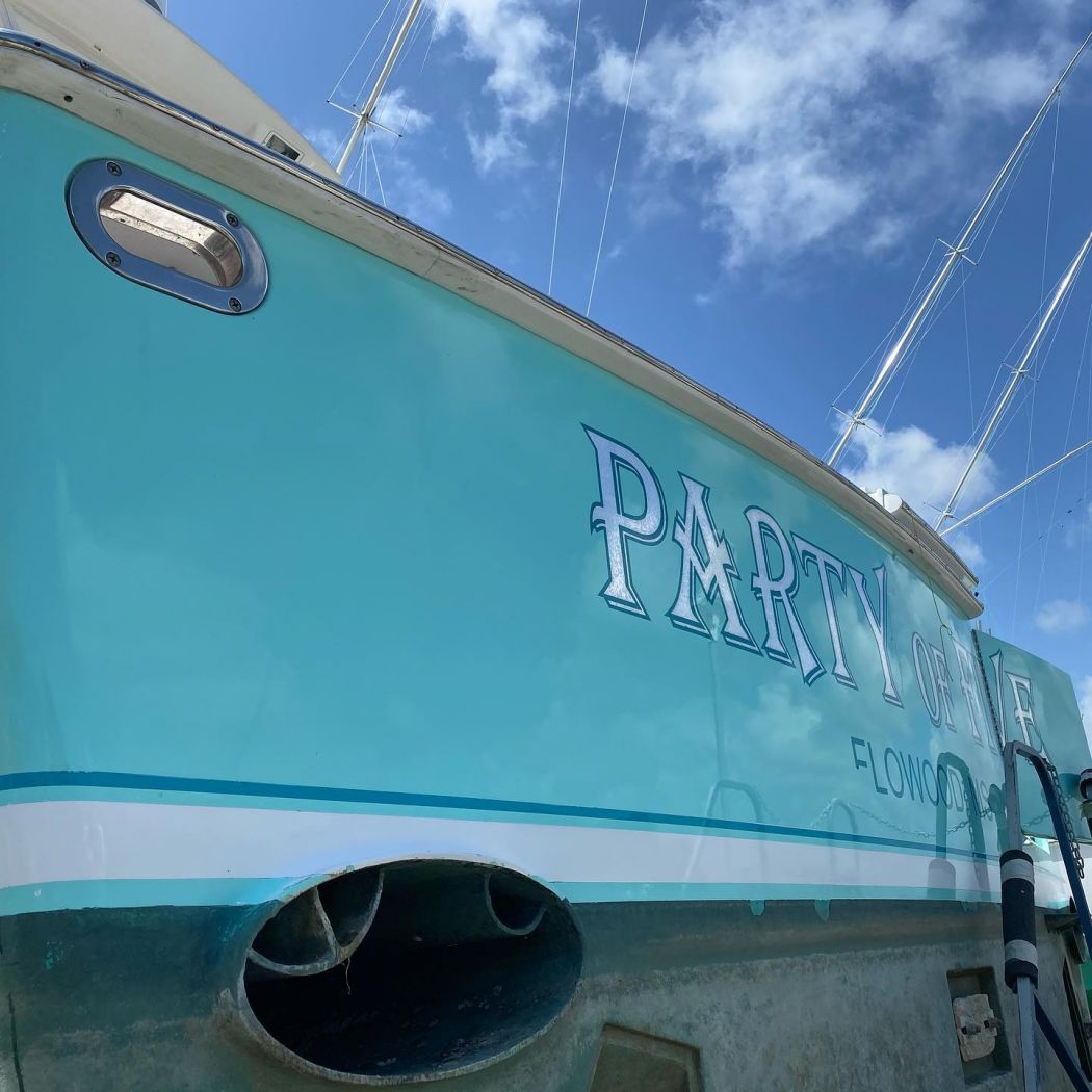 56 Viking Sportfish Yacht Polish And Wax