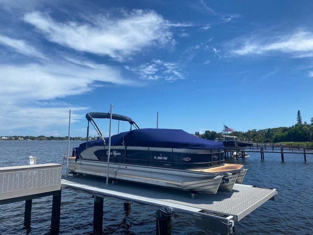 Pontoon Boat Cover Jupiter FL